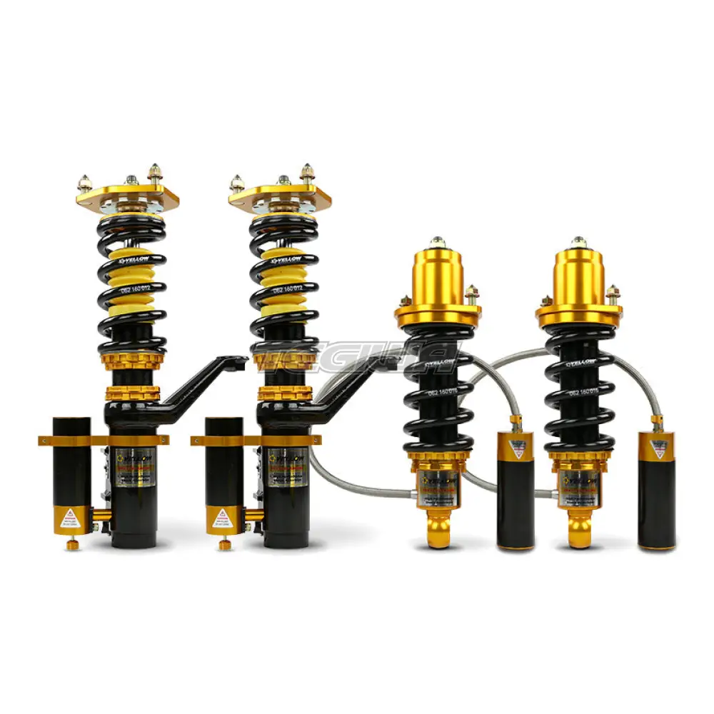 Volkswagen Yellow Speed Coilovers & Big Brake Kits